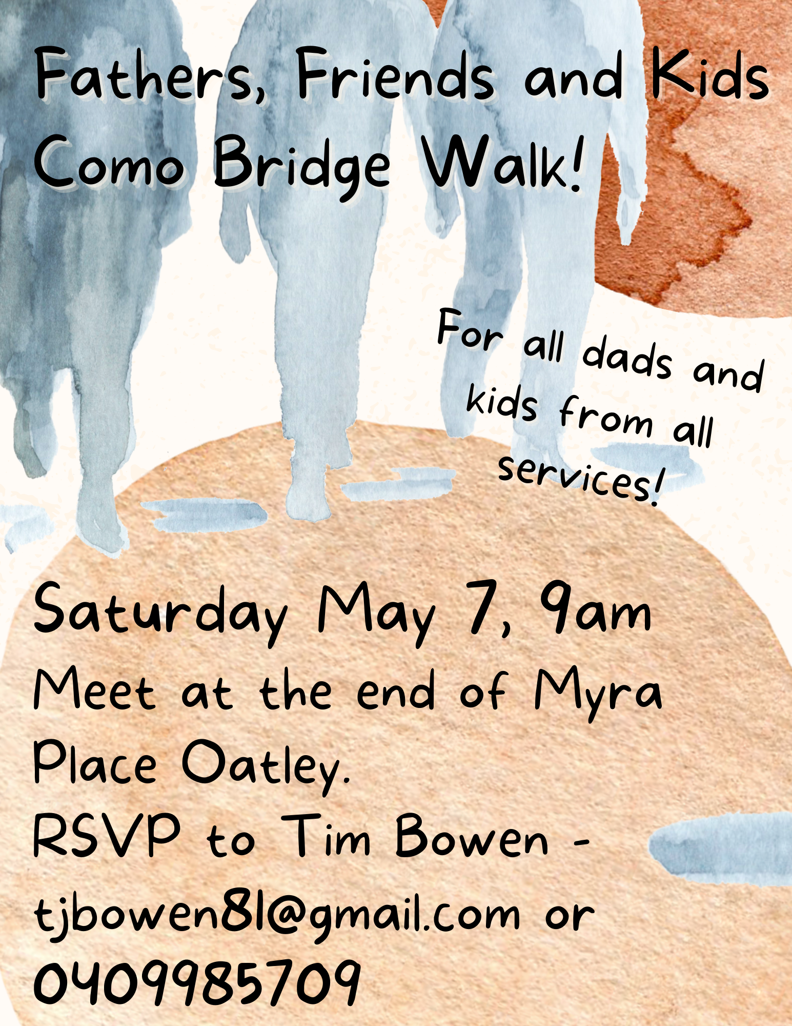 Families and Friends- All Age Dads Bridge Walk