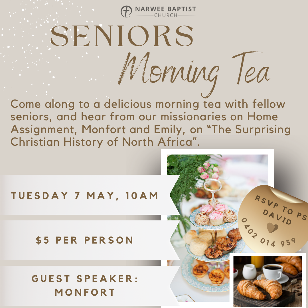 NBC Seniors Morning Tea