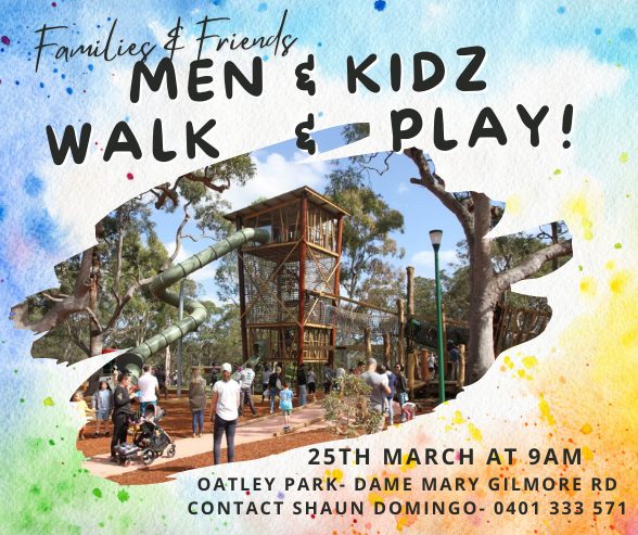 Mens & Kids Walk & Play - Narwee Baptist Church, Sydney, Australia