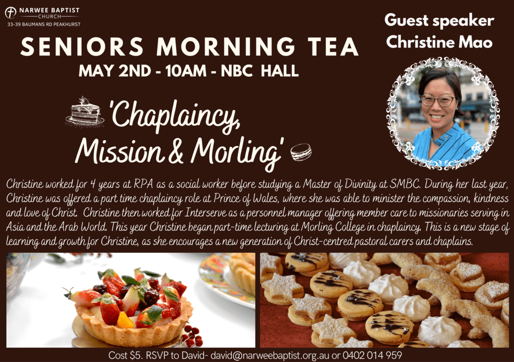 Seniors Morning Tea