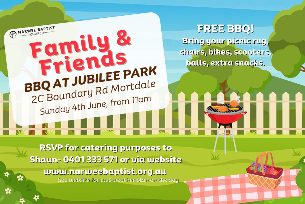Families & Friends BBQ at Jubilee Park