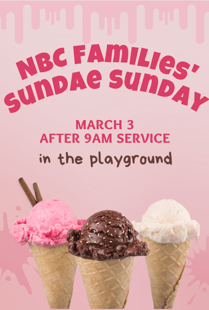 Families Sundae Sunday