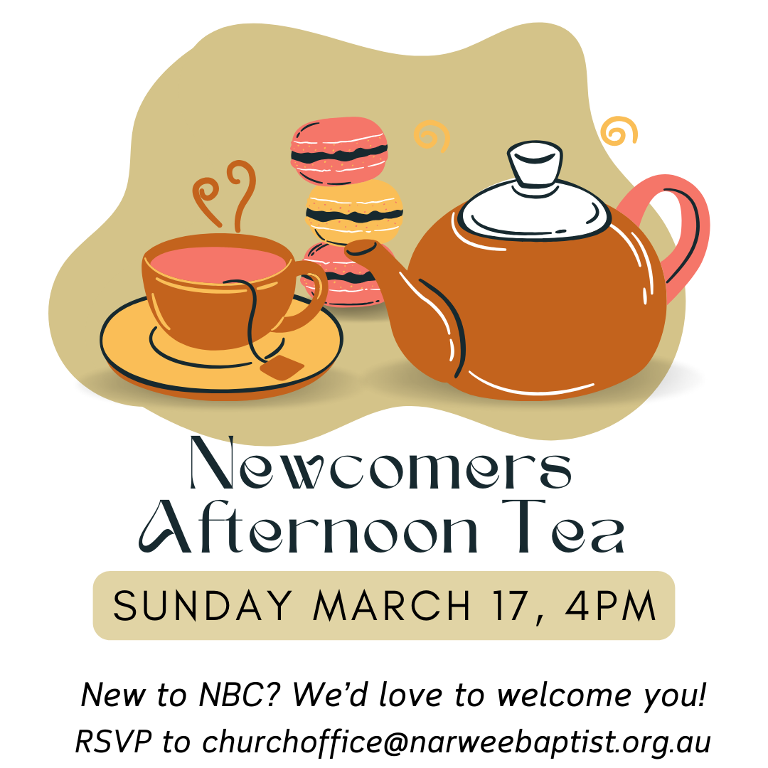 Newcomers Afternoon Tea