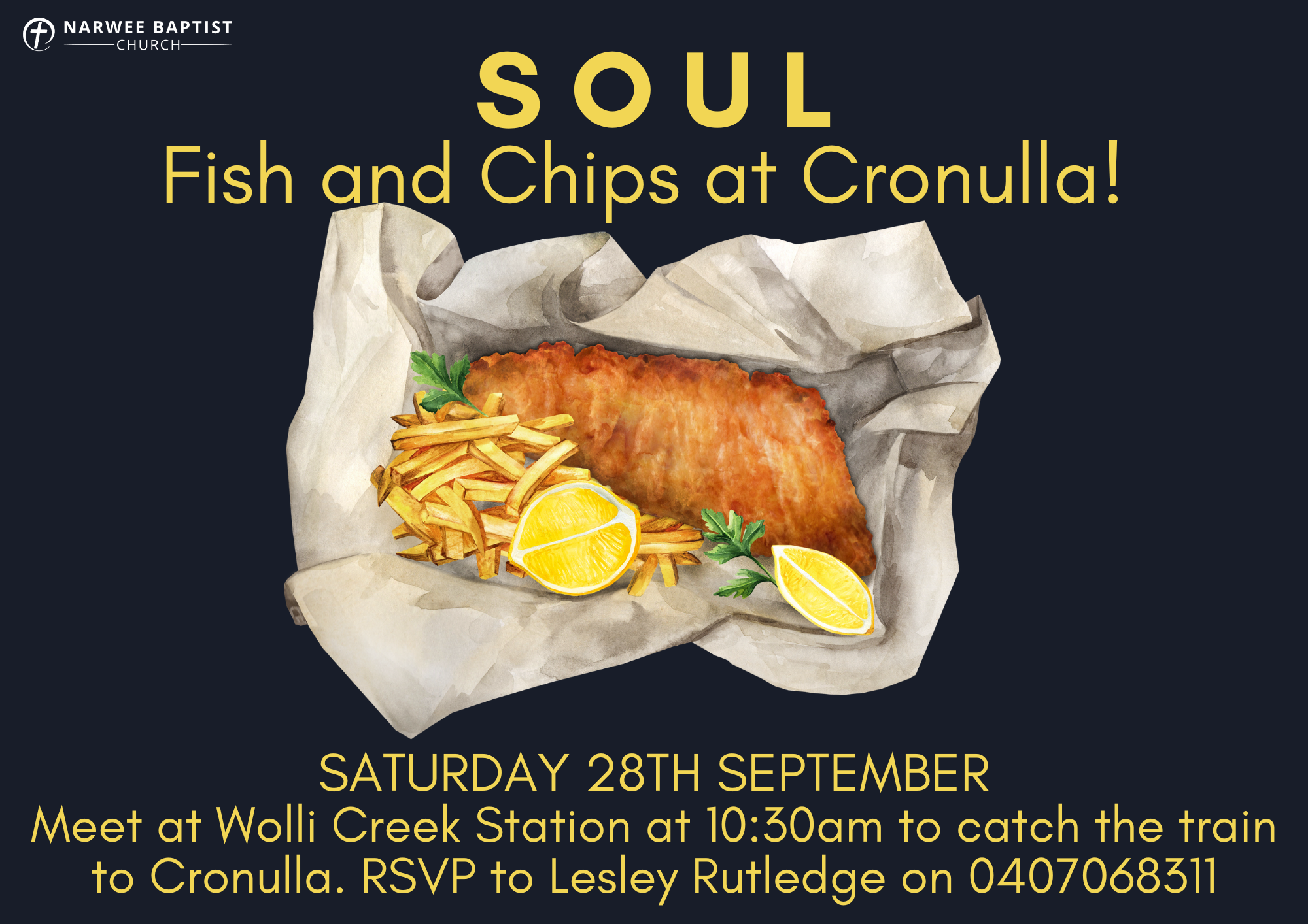 SOUL- Fish n Chips at Cronulla!