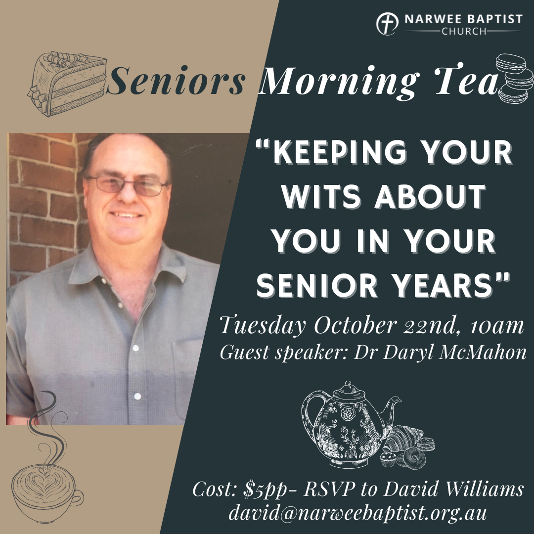 Senior’s Morning Tea