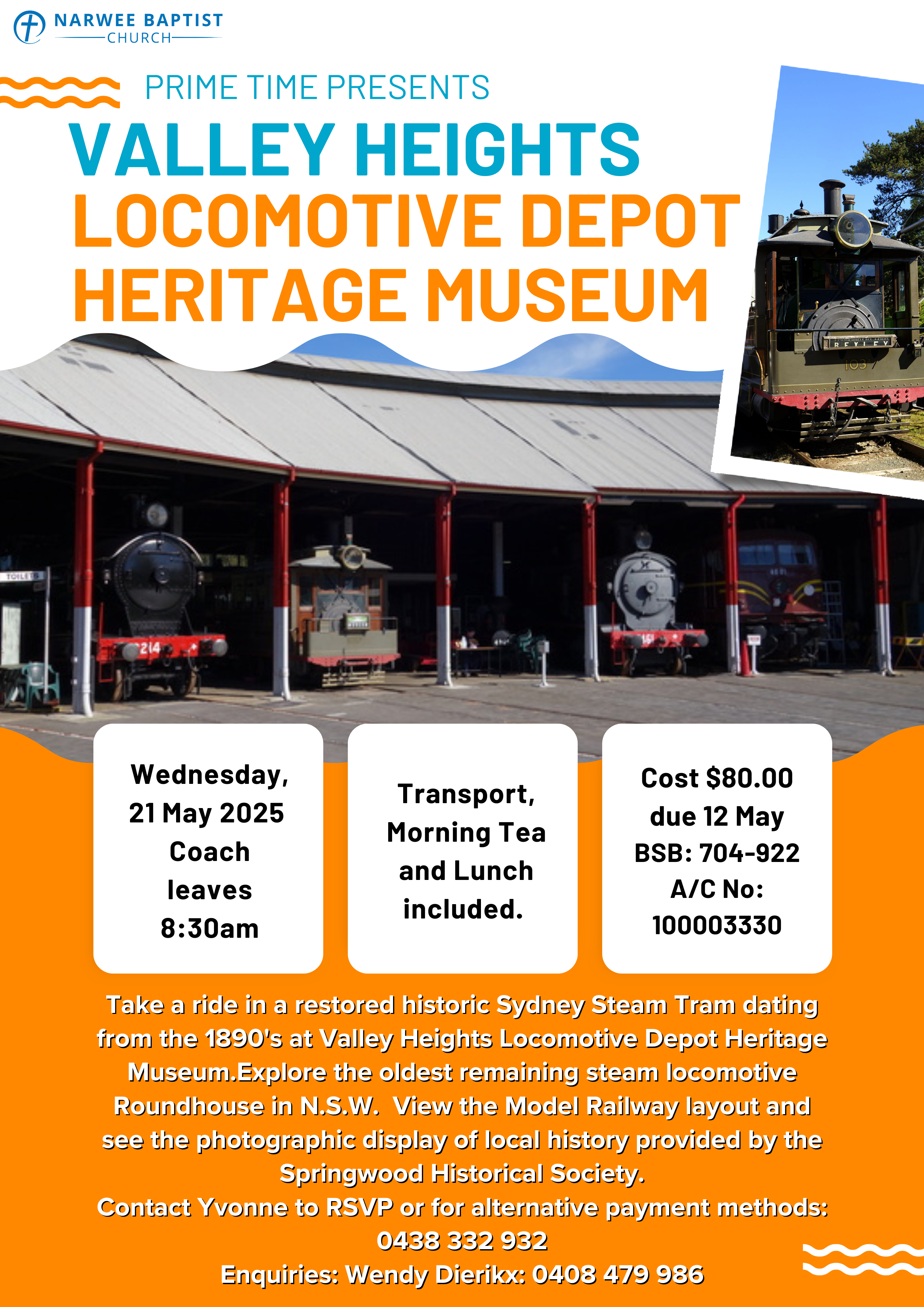 Prime Time- Valley Heights Locomotive Depot Heritage Museum