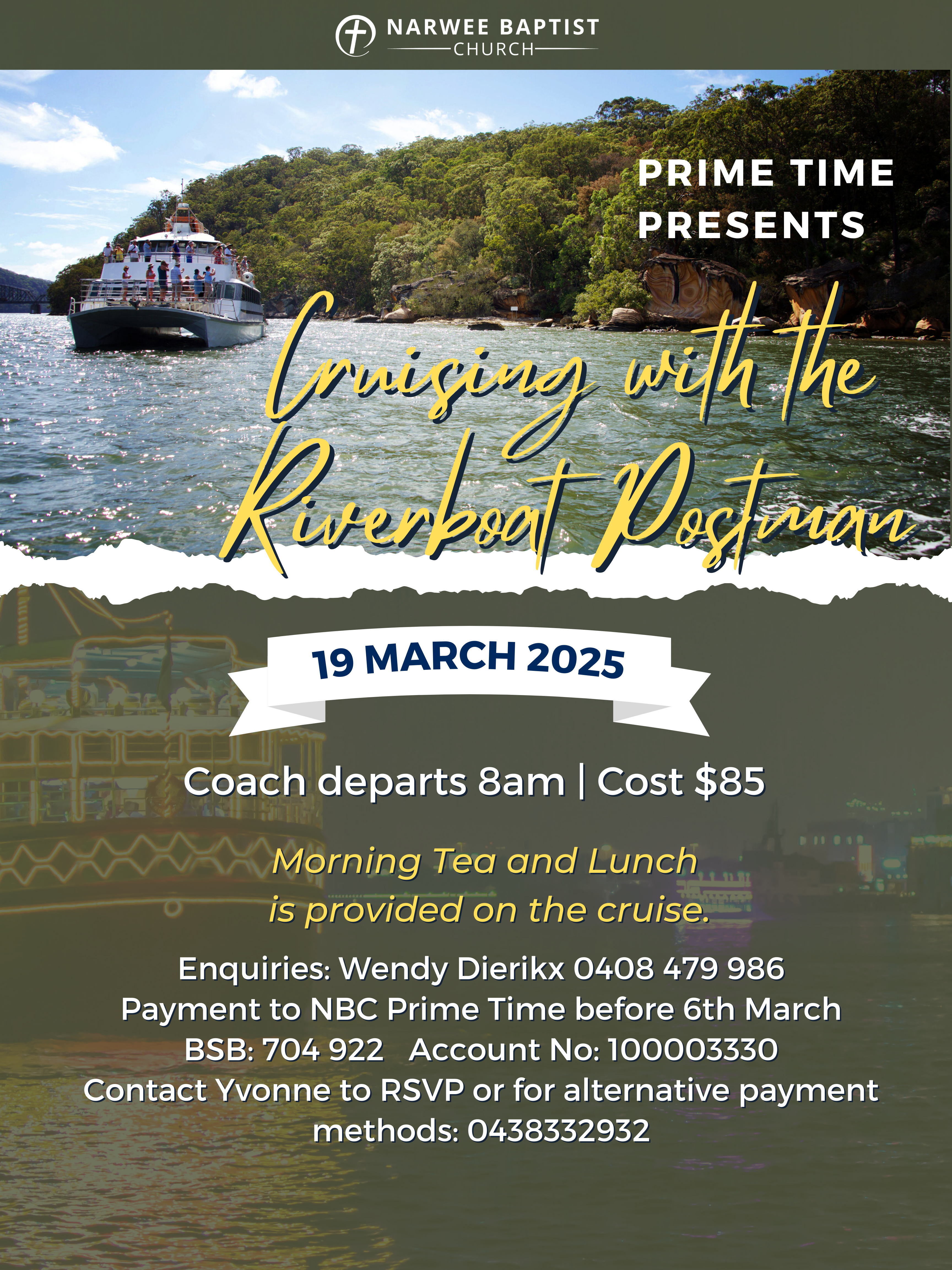 Prime Time- Cruising with the Riverboat Postman!