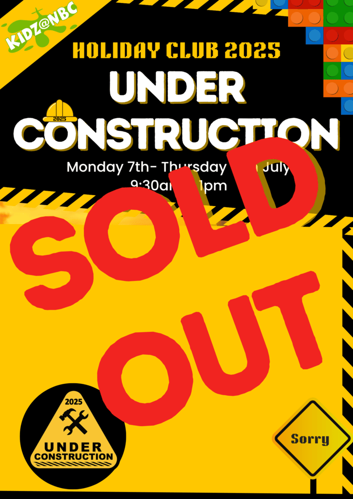 Holiday Club 2025 – Under Construction – FULLY BOOKED