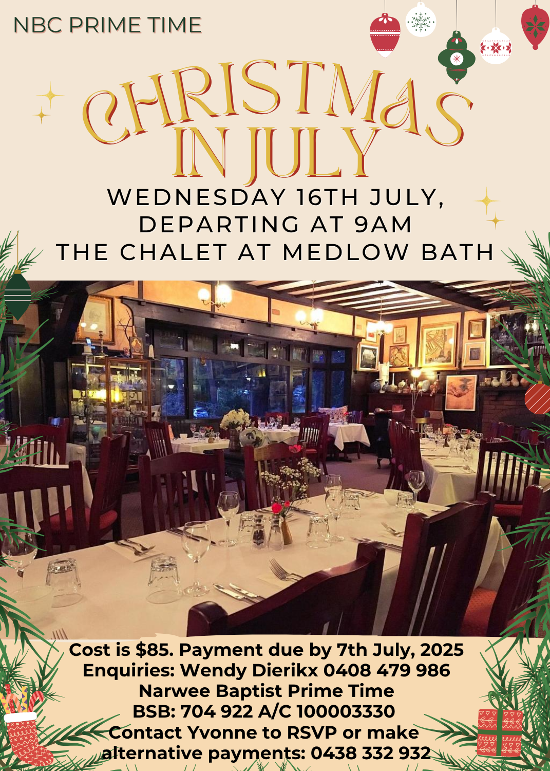 Prime Time- Christmas in July