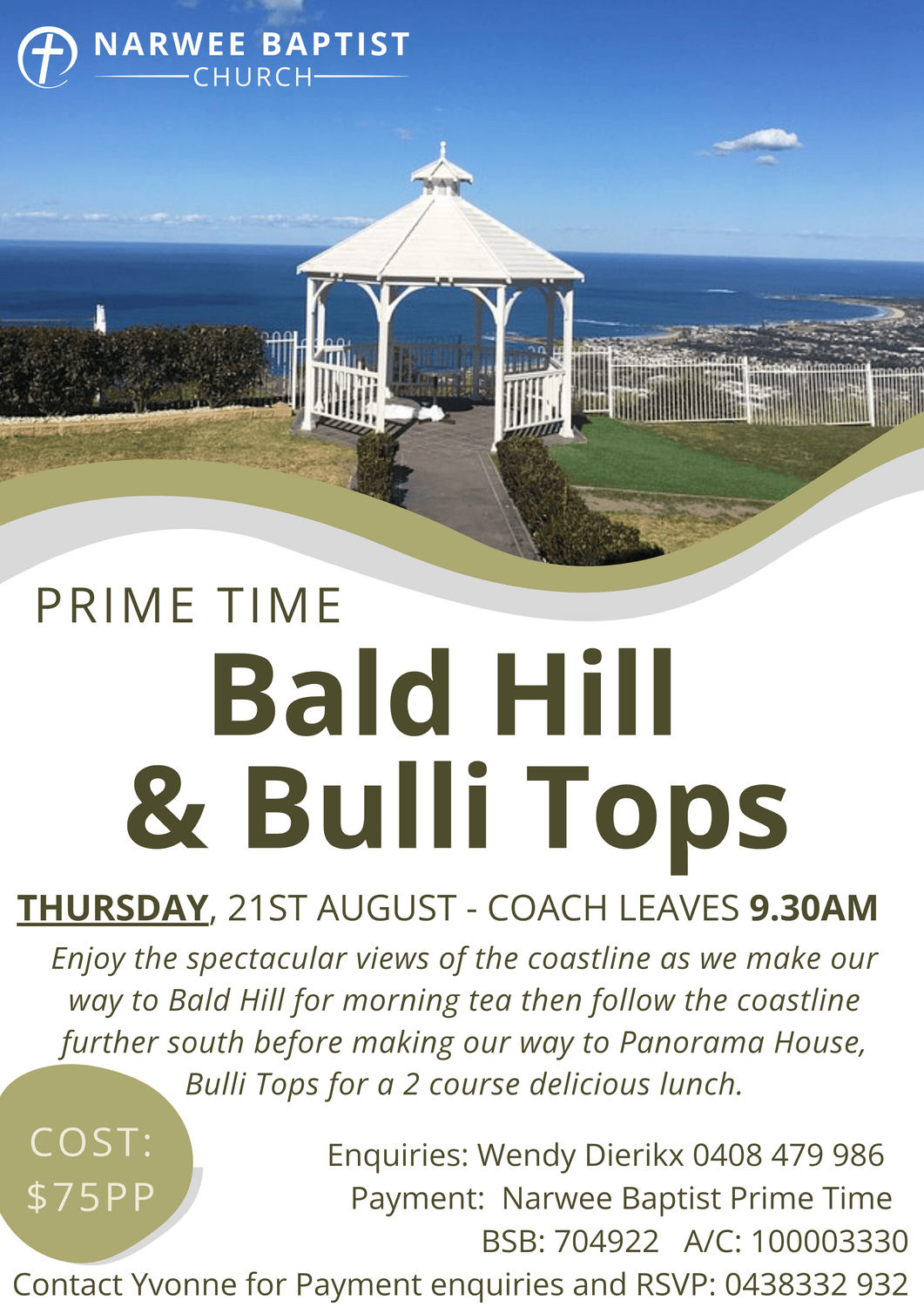 Prime Time- Bald Hill and Panorama House excursion