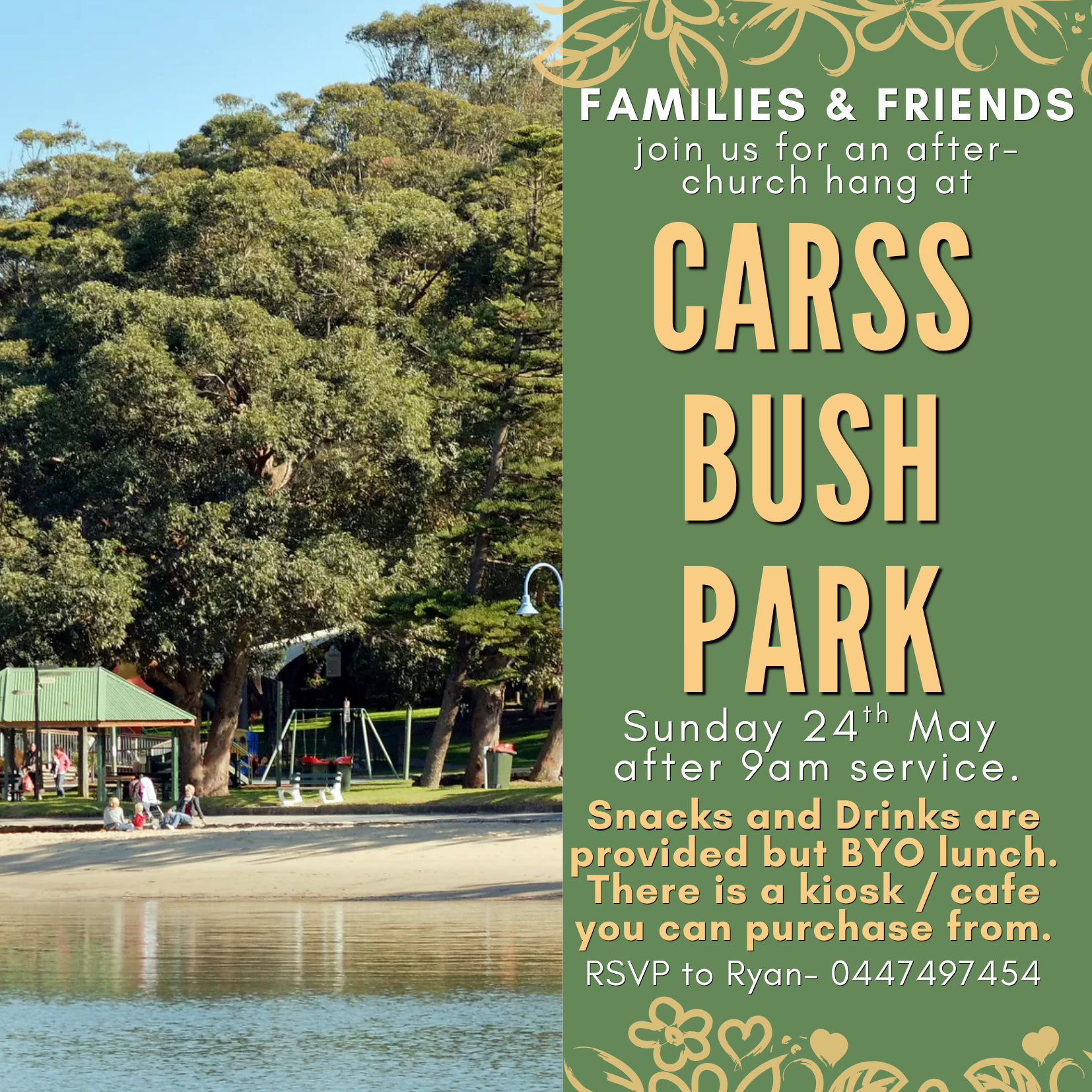 Families & Friends- Carss Bush Park Picnic